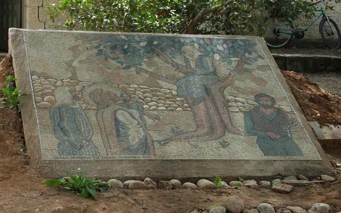 Mozaika z historią Zachariasza